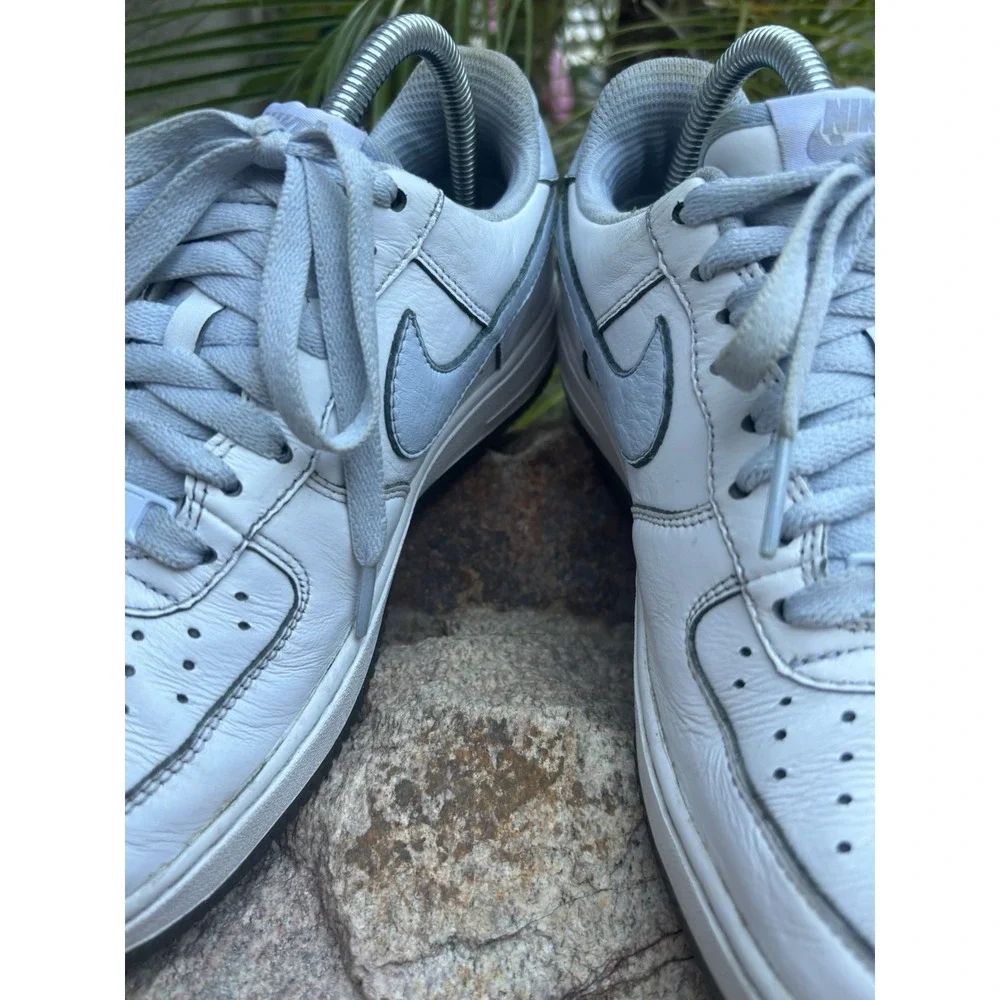 Nike Air Force One 7 Leather Women's White Leather Unisex